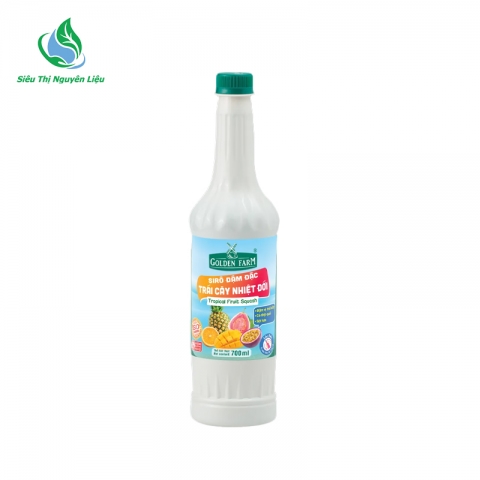 Syrup Goldenfarm Đậm Đặc Nhiệt Đới 700ml