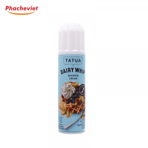 Kem Whipping Cream Tatua Dạng Xịt 400g