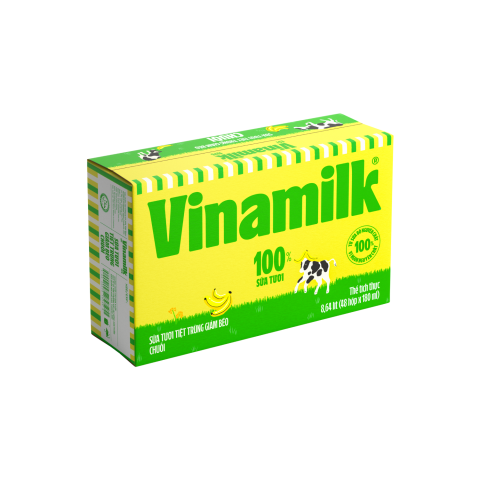 Sữa chuối Vinamilk Thùng 48 hộp