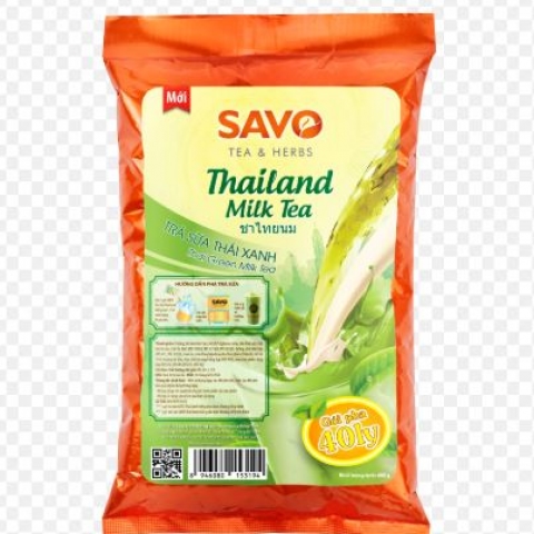 Trà Savo Trà Sữa Thái Xanh 600g