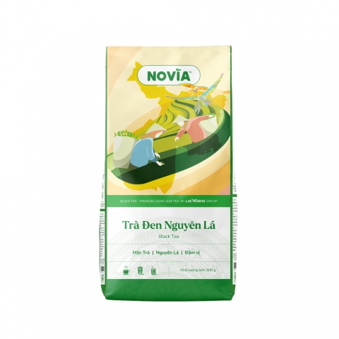 Trà đen Nguyên lá Novia 500g