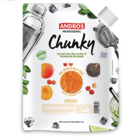 Chunky Andros Mơ Sơ Ri - Hạt Chia