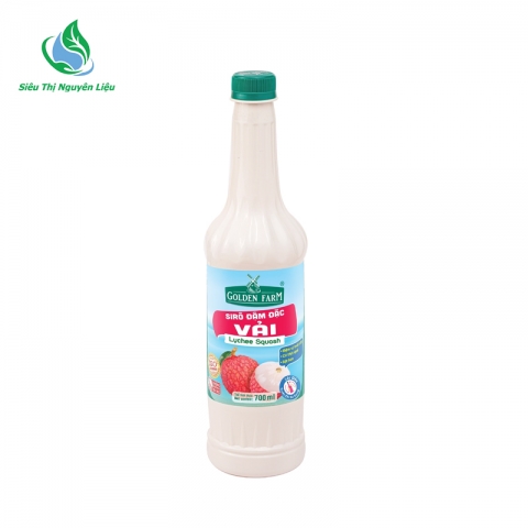 Syrup GF 700ml Vải Đậm Đặc