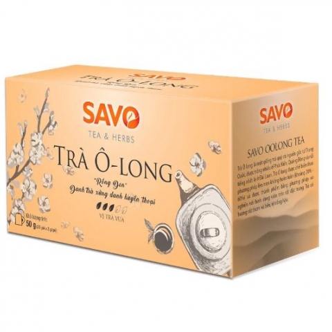 Trà Savo Trà Oolong Hộp Vuông