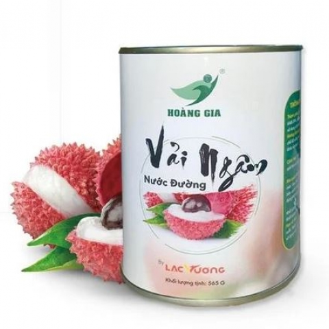 Vải ngâm Hoàng Gia 565g