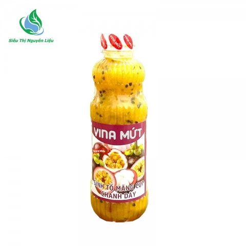 Sinh tố Vina Măng cụt Chanh Dây 1L