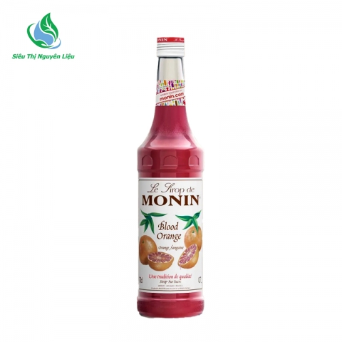 Monin Blood Orange Syrup - Cam Đỏ