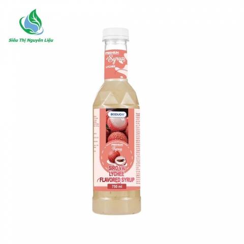 Syrup Boduo Premium Vải 750ml
