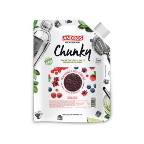 Chunky Andros Trái mọng & Hoa Atiso đỏ