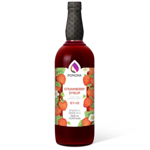 Syrup Pomona Dâu Tây 1L