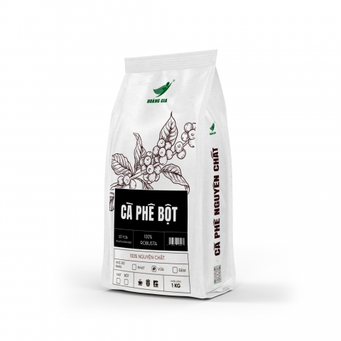 Cà phê Hoàng Gia 100% Robusta Bột 1kg