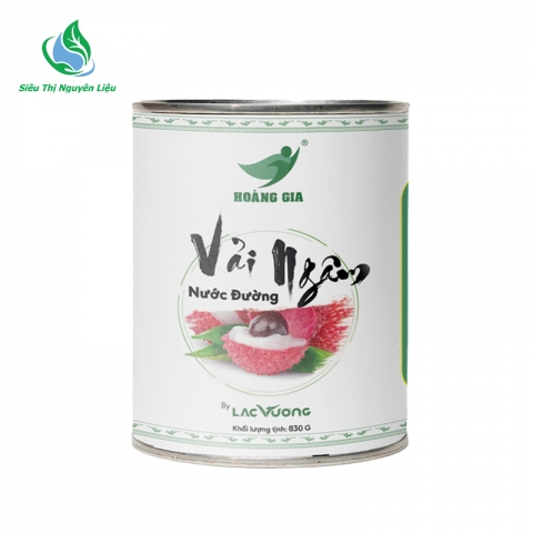 Vải ngâm Hoàng Gia 830g