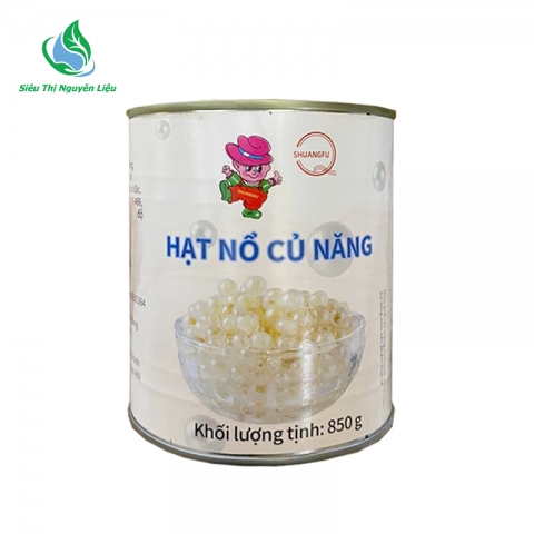 Thạch hạt nổ củ năng Shuangfu trắng
