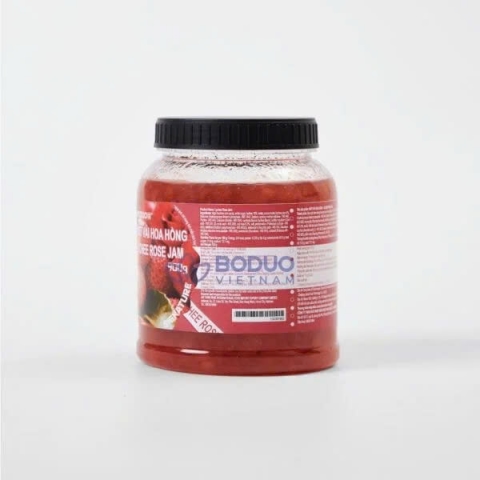 Mứt Boduo Signature Vải Hoa Hồng 900g