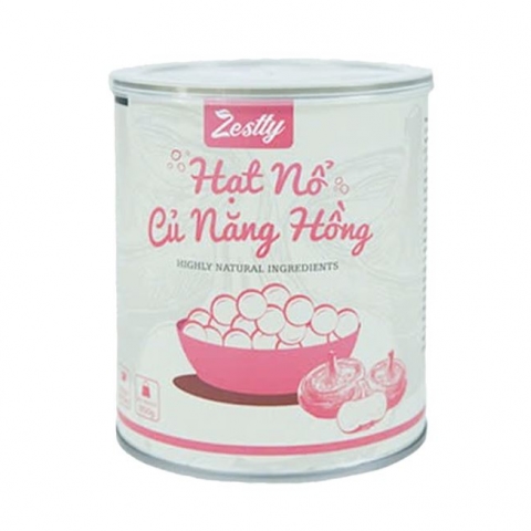 Thạch nổ củ năng Zestly hồng