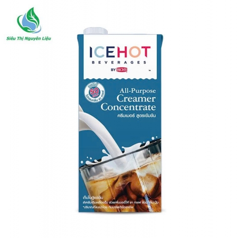 Kem Béo Thực Vật Cô Đặc IceHot Hộp 1Kg