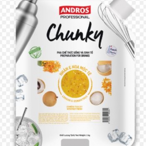 Chunky Andros Nhãn & Hoa Mộc tê