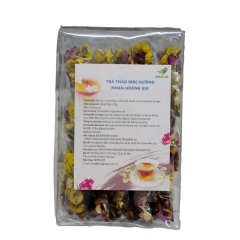 Trà thảo mộc Hoàng Gia 180 gr